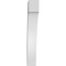 Ekena Millwork 3 1/2-in. W x 12-in. D x 24-in. H Imperial Architectural Grade PVC Knee Brace BRCP035X12X24IMP - alternate 6